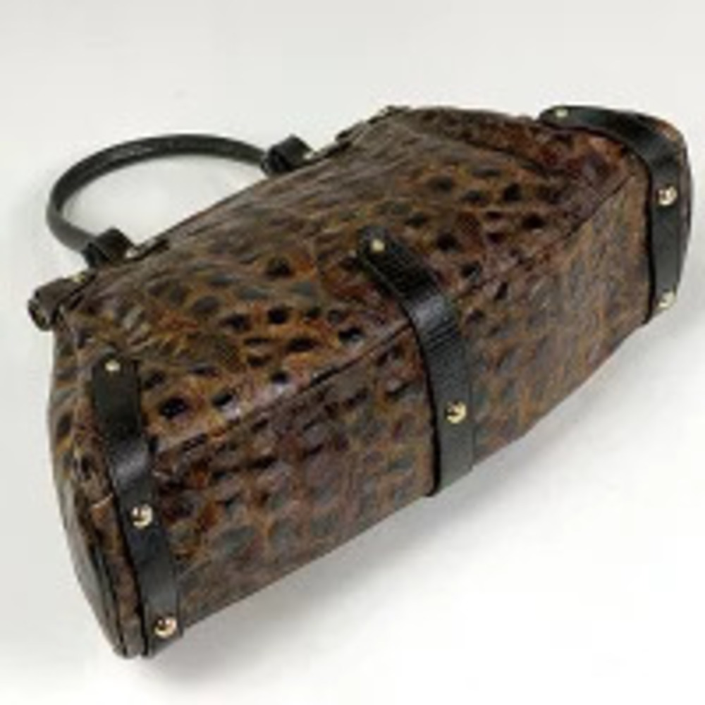 Fendi Magic Handbag Borsa Brown Leather